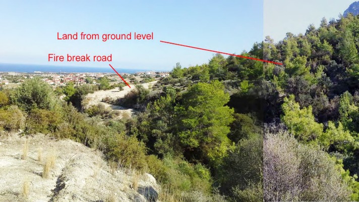 Land for sale North Cyprus Karsiyaka