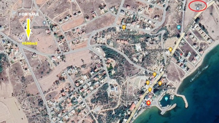 Land for sale North Cyprus Iskele