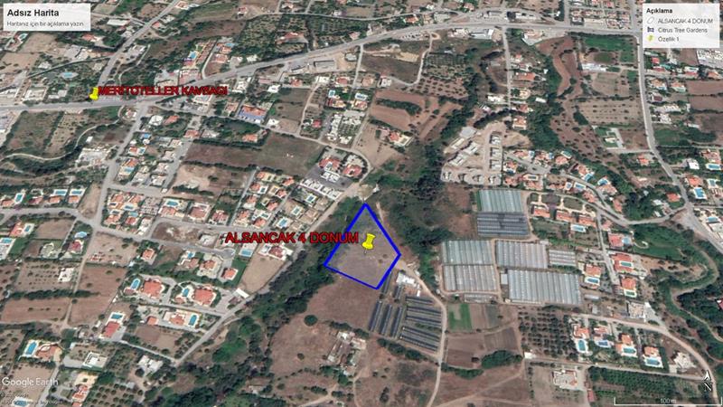Land for sale North Cyprus Alsancak