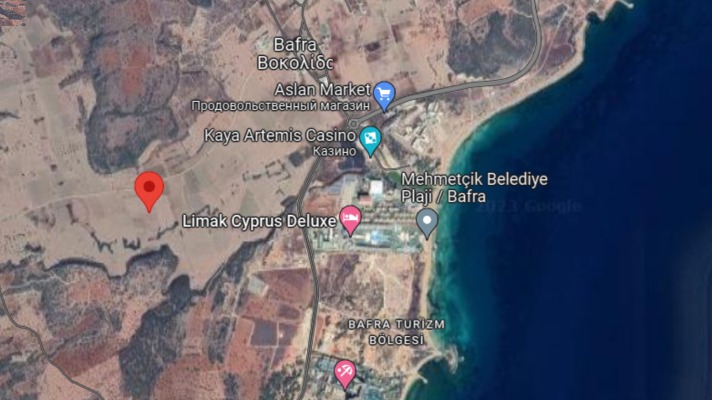 Land for sale Northern Cyprus Bafra