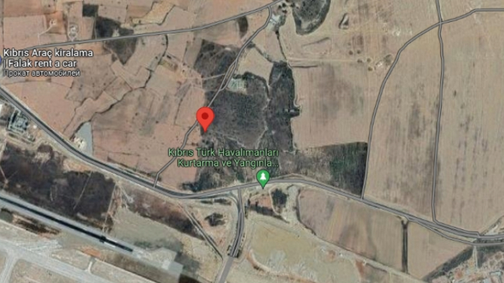 Land for sale Northern Cyprus Ercan Airport