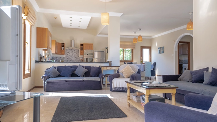 Property for sale in Northern Cyprus livingroom