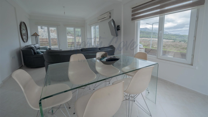 Northern Cyprus property for sale livingroom