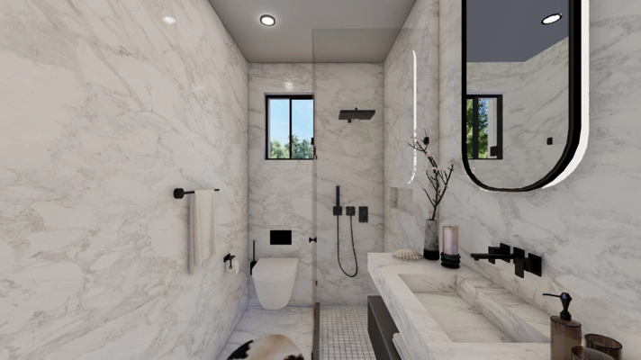 Northern Cyprus properties for sale bathroom
