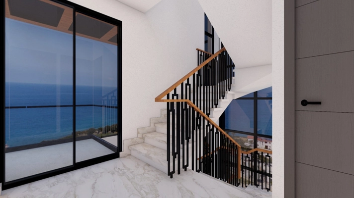 Northern Cyprus property for sale stairs