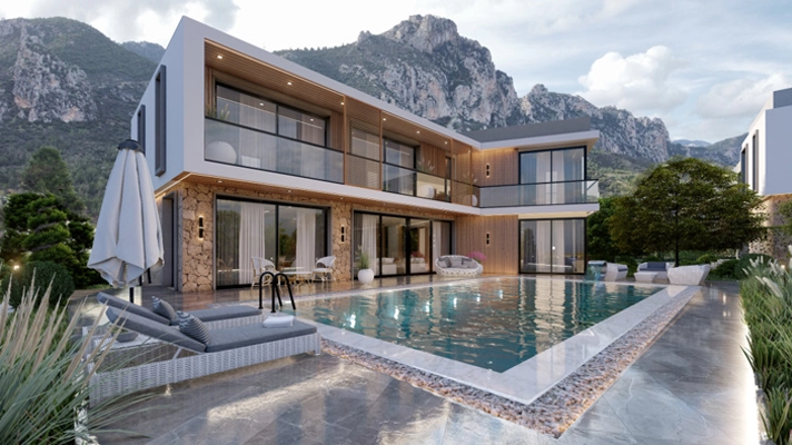 Properties for sale North Cyprus pool