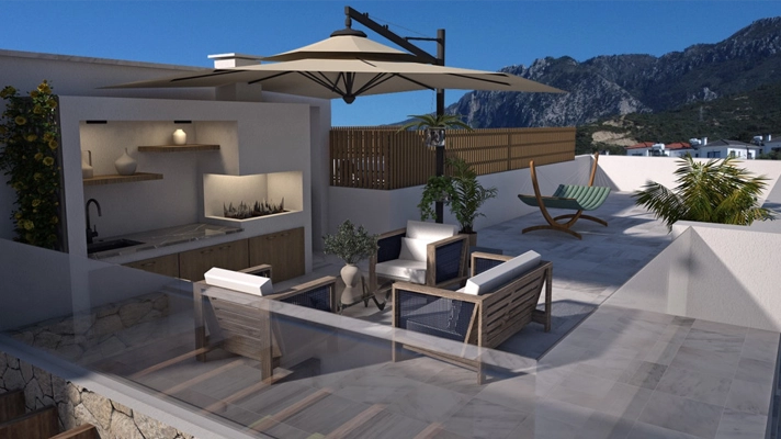 Property for sale North Cyprus balcony