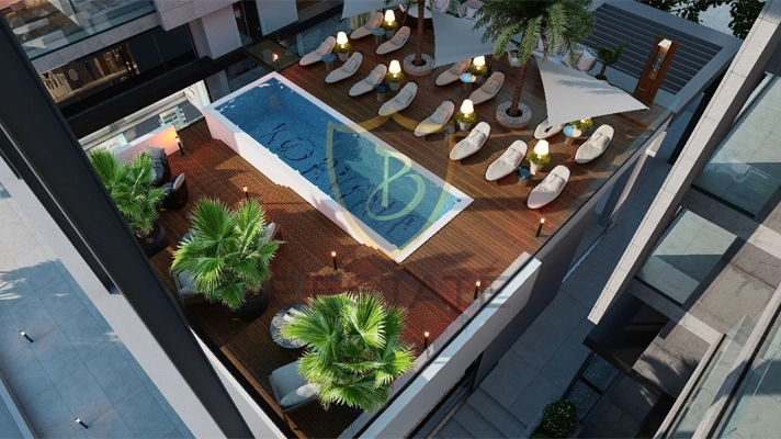 Property for sale in Northern Cyprus pool